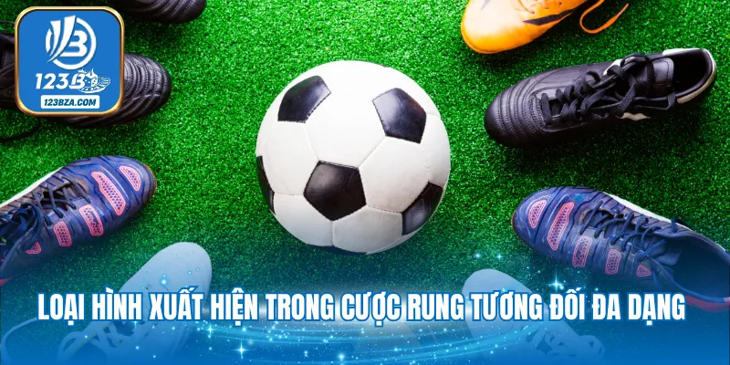 Loại hình xuất hiện trong cược rung tương đối đa dạng 